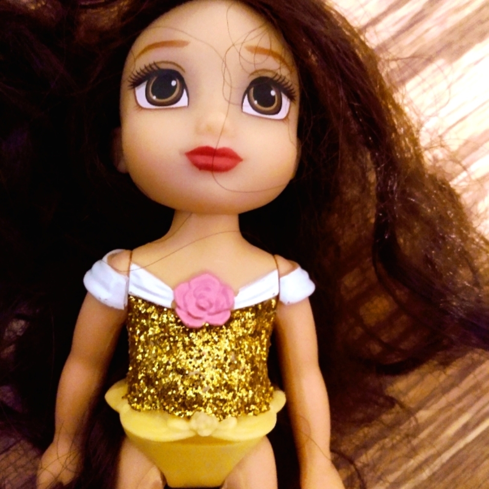 Petite Princess Disney Belle doll figure